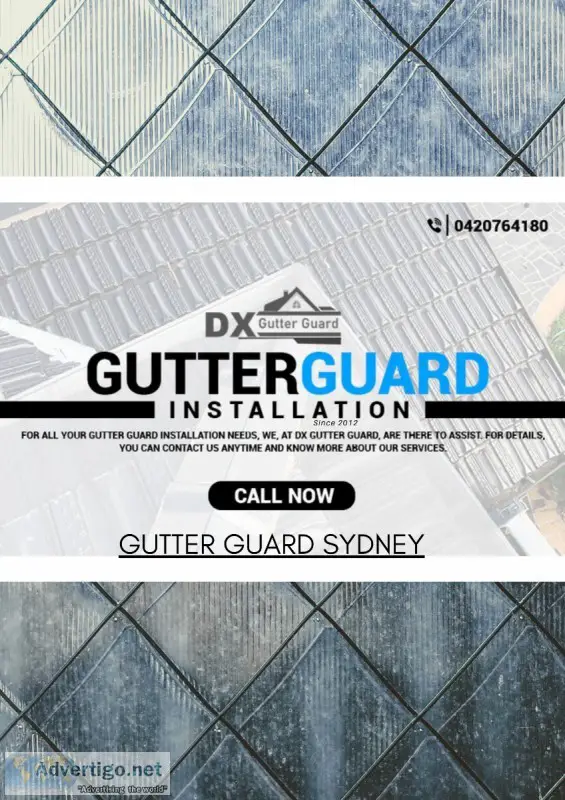 gutter guard sydney  roof gutter cleaning