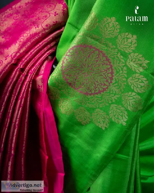Borderless Silk Sarees From Palam Silks