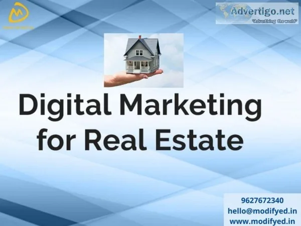 Best Digital Marketing Company for Real Estate in India