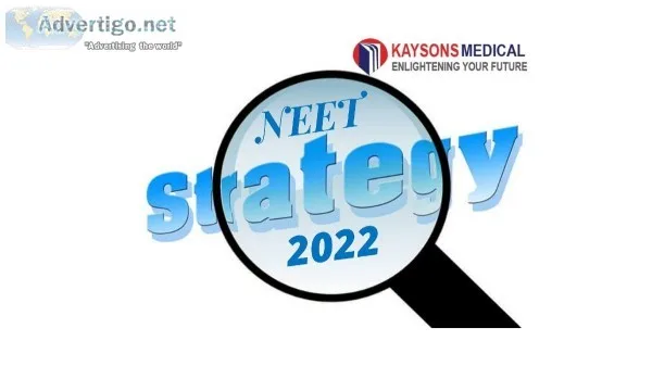 NEET 2022 strategy