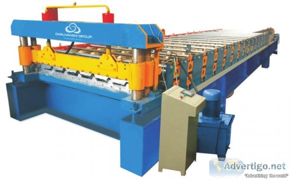 Roll forming machine, roofing sheet making machine