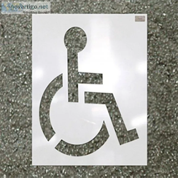 Handicap Stencil - 39&quot