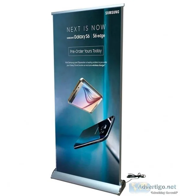 Outdoor Retractable Banner Stands - Display Solution