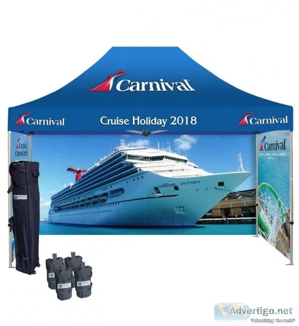 Custom Printed canopy tent  10x15 custom printed tent packages