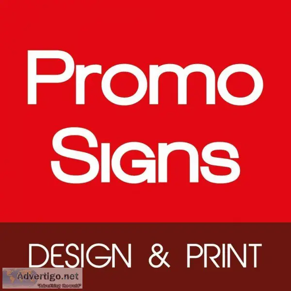 Corporate Signs in London- Promo Signs