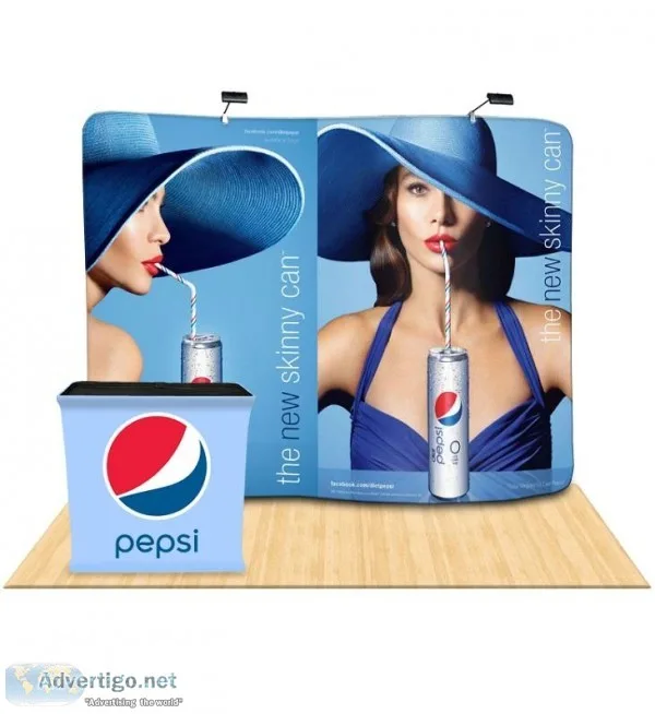 Buy trade show booth  Custom Pop Up displays