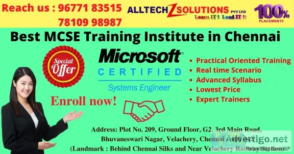 MCSE Training with placement in Chennai at ATS