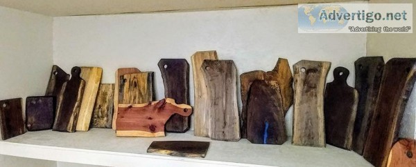 Live edge wood slabs mantels shelves charcuterie boards