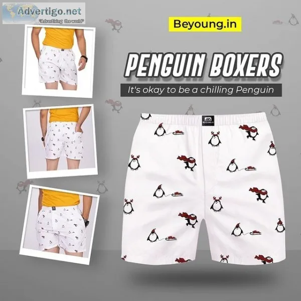 Shop best collection of mens boxer online at beyoung