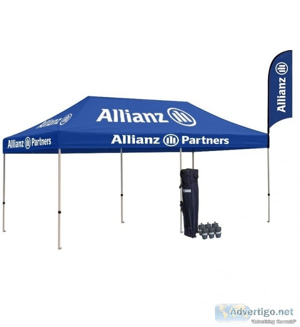 Advertising Canopy Tent With Custom Graphic - Tent Depot   Canad