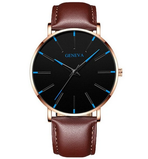 Men s Ultra Thin Wristwatch ShoppySanta