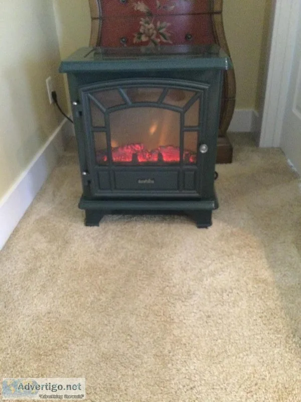 electric heater with fireplace