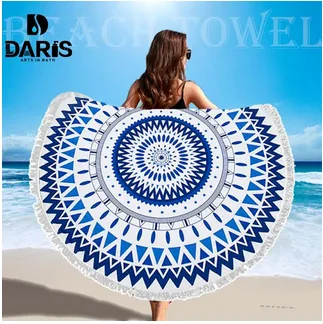 Bohemian Round Beach Towel ShoppySanta
