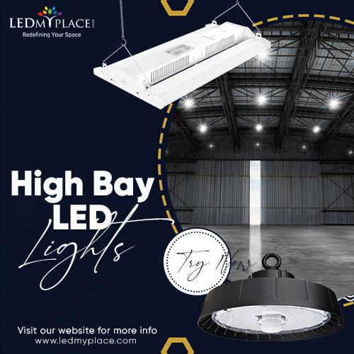 Buy High Bay LED Lights For Warehouses Ports Garages