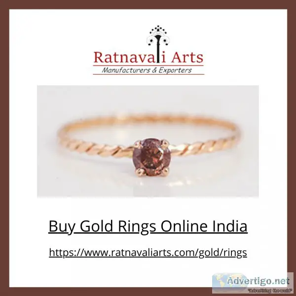 Buy Gold Rings Online India  Buy Gold Earrings Online India