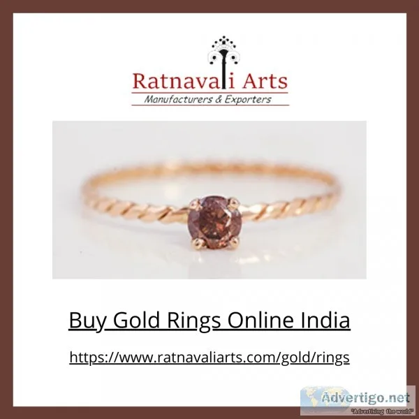Buy Gold Rings Online India  Buy Gold Earrings Online India