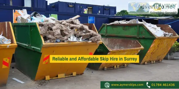 Reliable and Affordable Skip Hire in Surrey