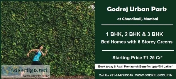 Godrej Urban Park  Located at an Iconic Address  Mumbai
