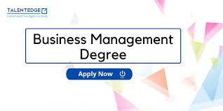 Business Management Degree Online