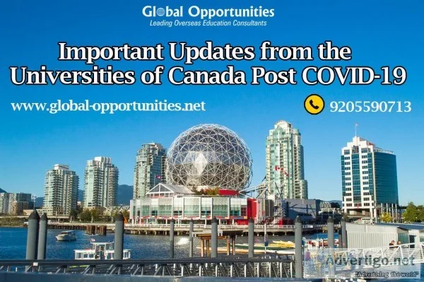 Important Updates from the Universities of Canada Post COVID-19