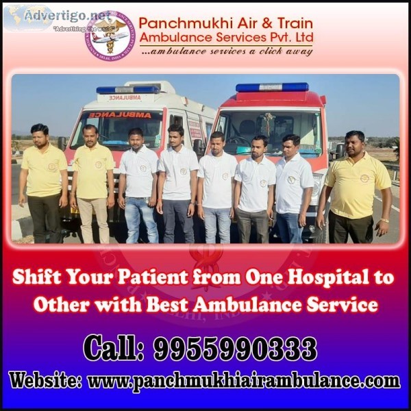 Reliable Panchmukhi North East Ambulance Service in Shillong