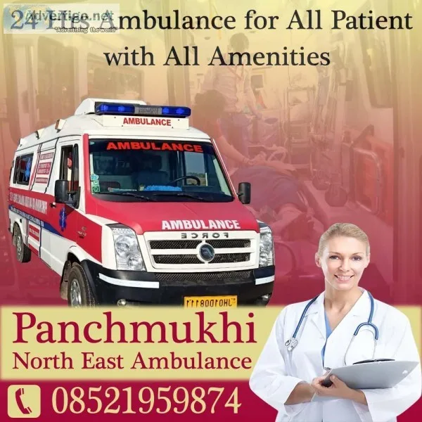 Get High Quality of Road Ambulance Service in Cherrapunjee