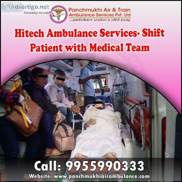 Get Best ICU Setup of Road Ambulance Service in Peren
