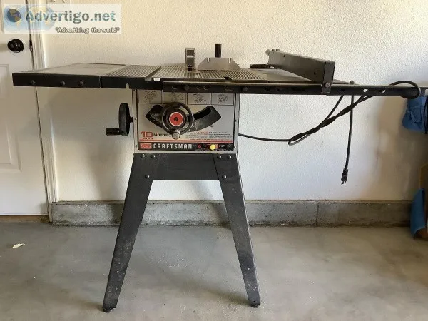 Craftsman 10&rdquo Table Saw