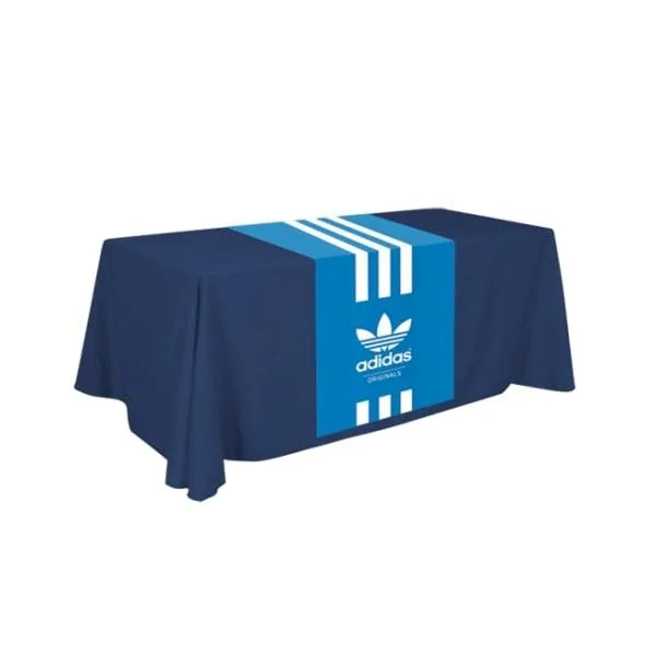 Promotional Trade Show Table Covers and Runners with Logo