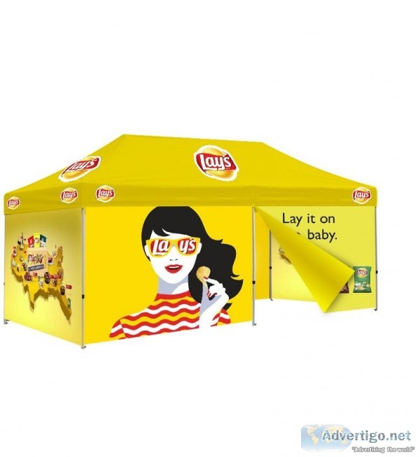 Buy Now  High Quality Vendor Tents With Full Graphics Print  Can