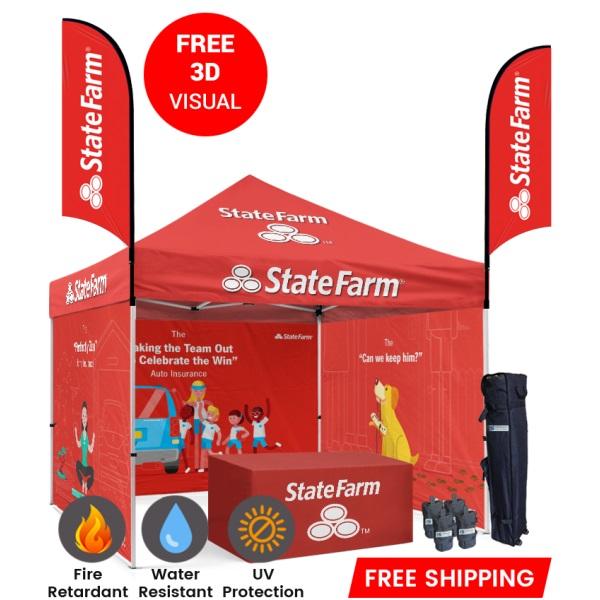 Portable Trade Show Canopy For Events at Starline Tents.