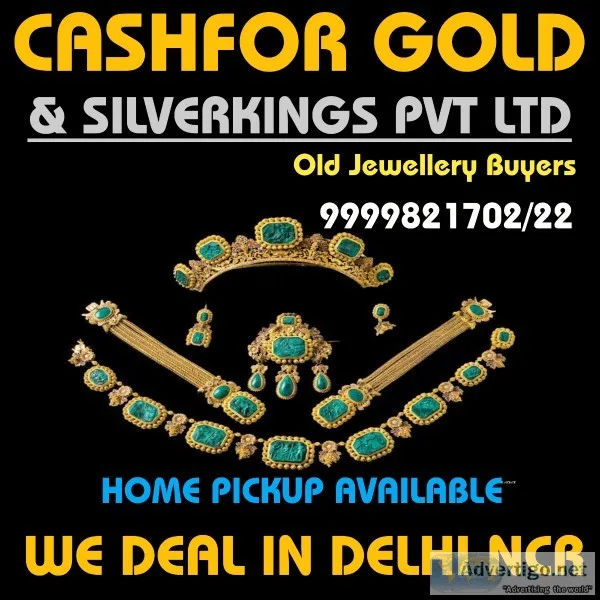 Old gold jewellery piece for cash