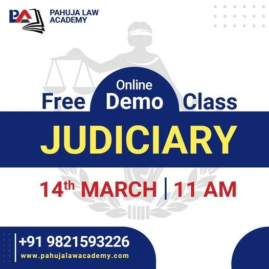 Best Coaching For Judiciary In Delhi - Pahuja Law Academy