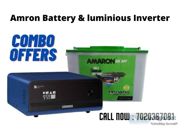 Get Combo Offers Benefit today.  Amron Battery And Luminous Inve