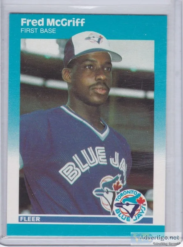 Fred McGriff 1987 Fleer Update RC U-75