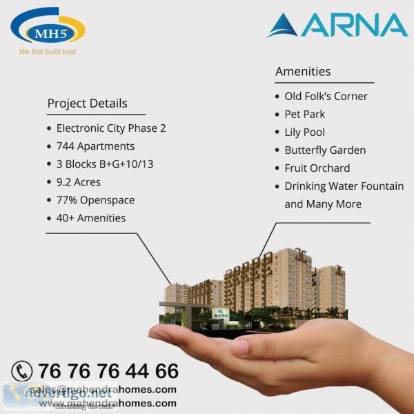 3 bhk flats in electronic city