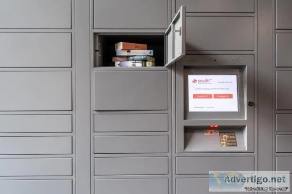 Outdoor Parcel Lockers and Delivery Drop Boxes Snaile Lockers
