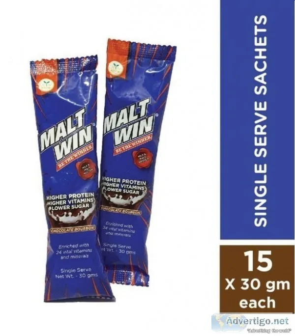 Maltwin - chocolate bourbon (malt based health drink for kids an