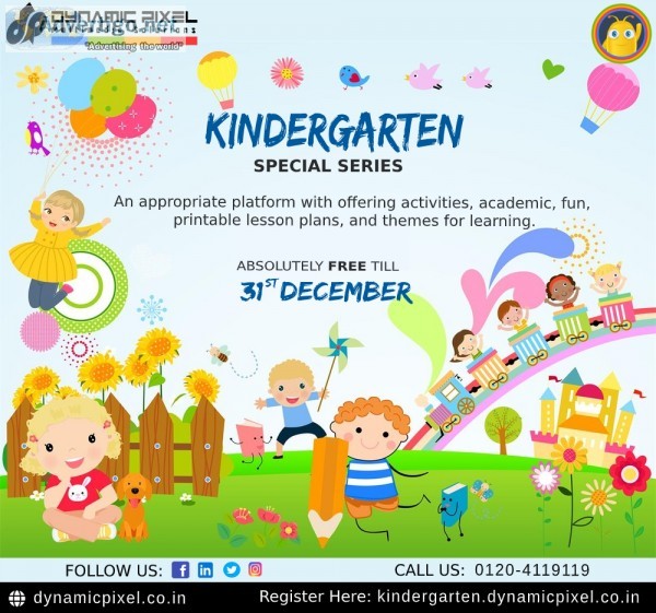 E-learning Kindergarten Online in Ghaziabad