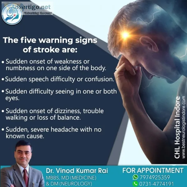 Best neurologist in indore - dr vinod rai
