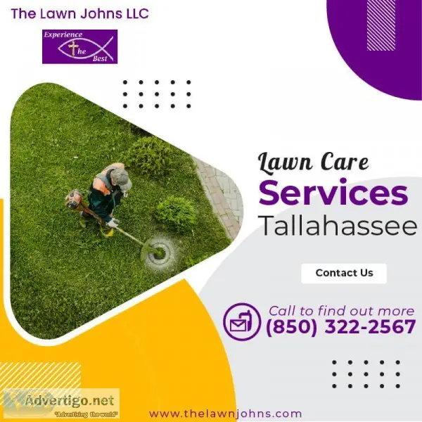 Need Lawn Care Services in Tallahassee Contact The Lawn Johns