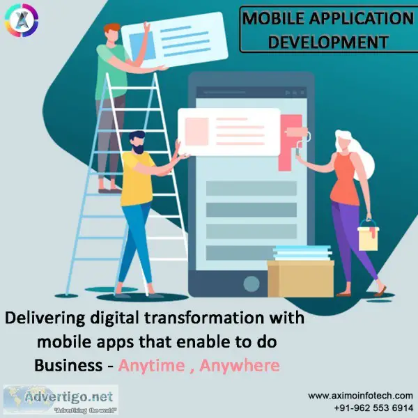 Aximo infotech-best mobile application development company