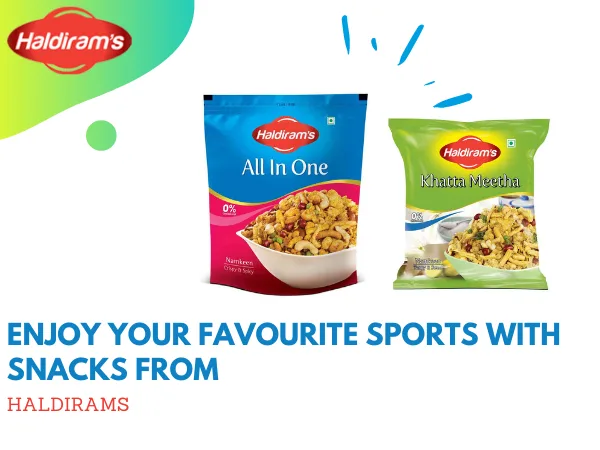 Get ready for sports season while munching your favourite snacks