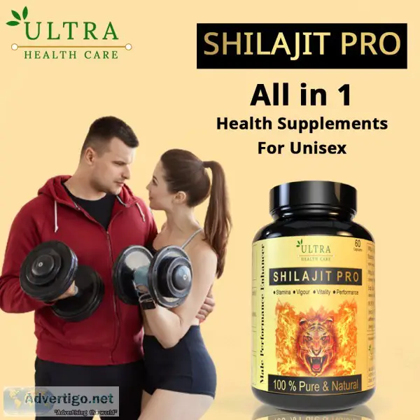 Shilajit pro the natural strength and stamina booster
