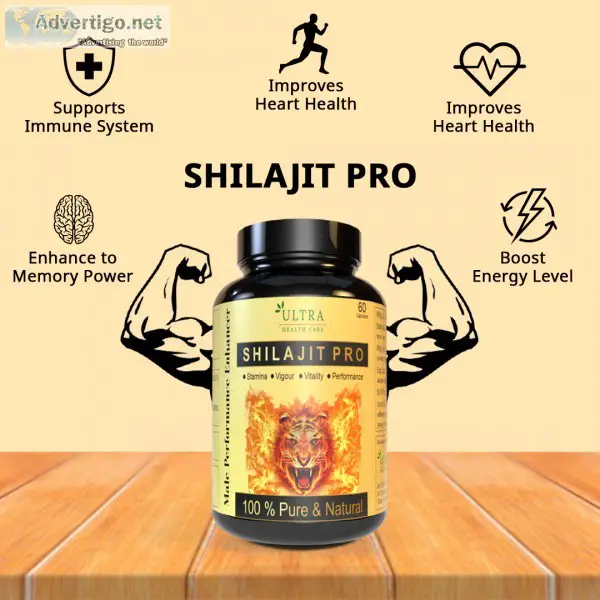 Shilajit pro the natural strength and stamina booster