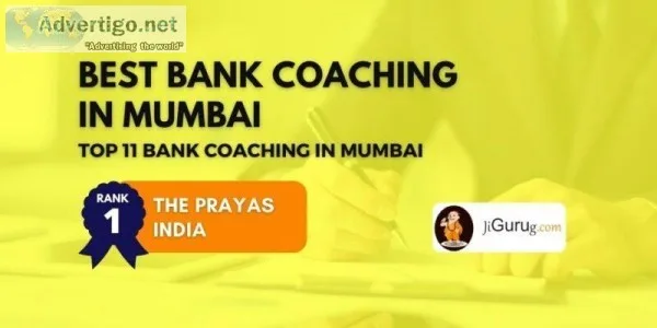 Select Best Bank Coaching Center in Mumbai  JiGuruG