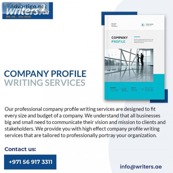 Best company profile writing services uae