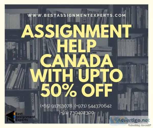 Assignment help Canada
