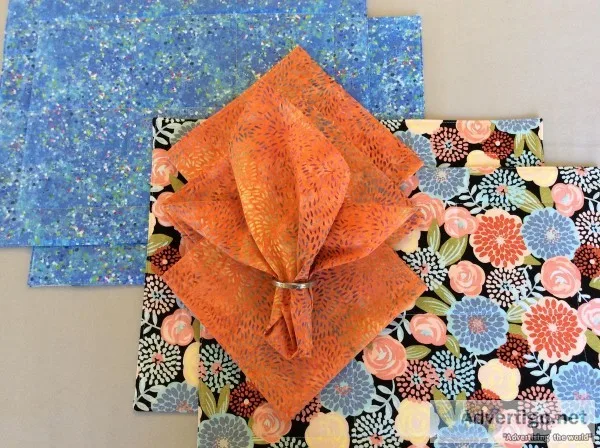 Handmade Placemat and Napkin Set
