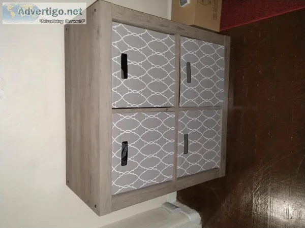 Heavy duty cube storage unit